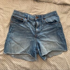 Madewell denim shorts